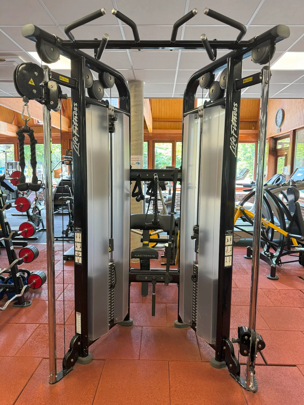 LifeFitness - Double Poulie Ajustable